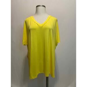 Size 2X Zenana Yellow Casual Top